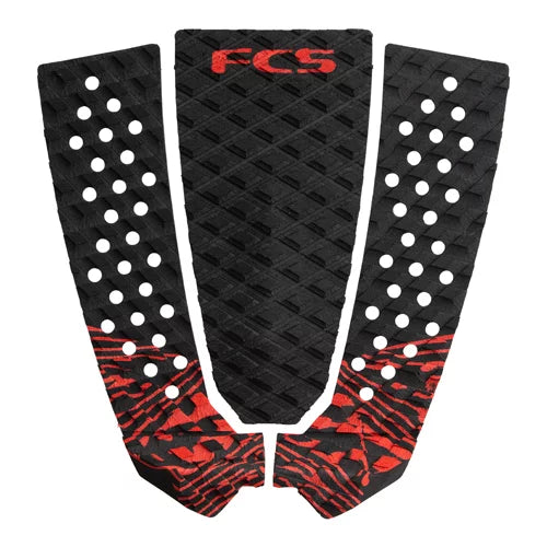 FCS Toled Athlete Series Tailpad Flame Black